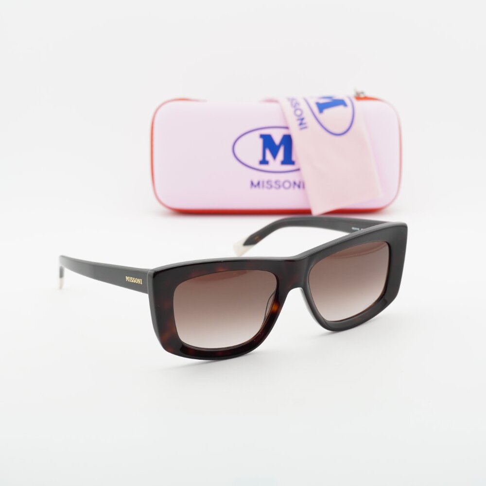 Missoni MIS 0111/S 0086 HA Cat Eye Sunglasses - Havana/Brown